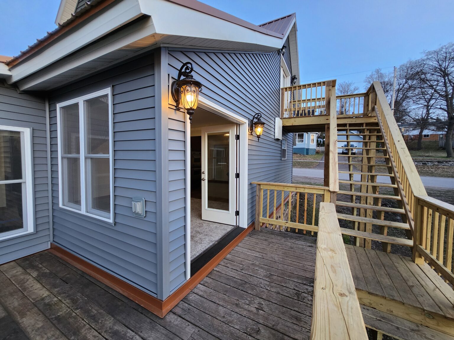 Lower Porch Doors